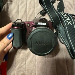 Nikon Coolpix Dark Plum Digital Camera